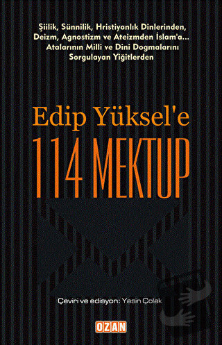 Edip Yüksel'e 114 Mektup - Edip Yüksel - Ozan Yayıncılık - Fiyatı - Yo