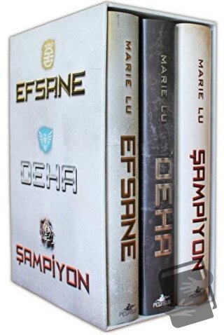 Efsane Serisi Seti (3 Kitap) (Ciltli) - Marie Lu - Pegasus Yayınları -