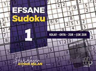 Efsane Sudoku 1 - Kolektif - Ahbap Kitap - Fiyatı - Yorumları - Satın 