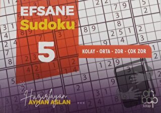 Efsane Sudoku 5 - Kolektif - Ahbap Kitap - Fiyatı - Yorumları - Satın 