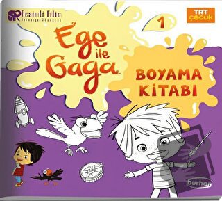 Ege İle Gaga Boyama Kitabı 1 - Kolektif - Burhan Yayınları - Fiyatı - 