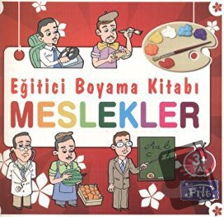 Eğitici Boyama Kitabı - Meslekler - Kolektif - Parıltı Yayınları - Fiy