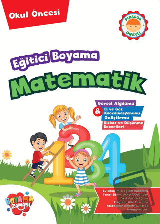 Eğitici Boyama – Matematik - Kolektif - Boyama Zamanı - Fiyatı - Yorum