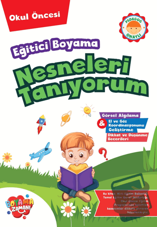 Eğitici Boyama – Nesneleri Tanıyorum - Kolektif - Boyama Zamanı - Fiya