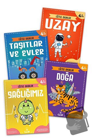 Eğitici Oyunlar Serisi (4 Kitap) - Kolektif - Floki Çocuk - Fiyatı - Y