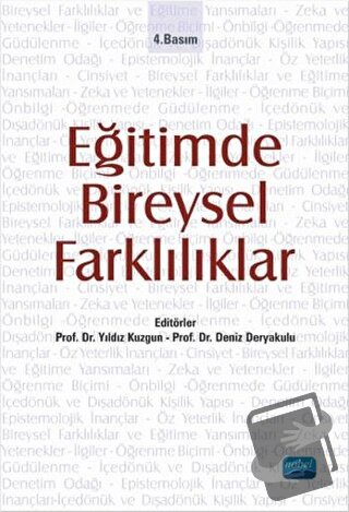 Eğitimde Bireysel Farklılıklar - Ali Şimşek - Nobel Akademik Yayıncılı