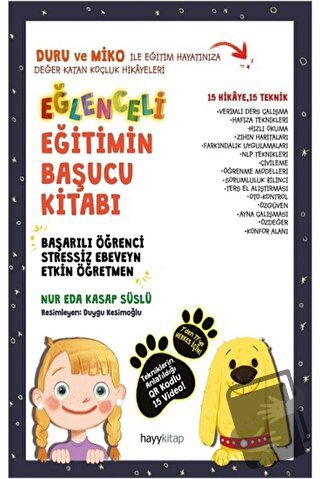 Eğlenceli Eğitimin Başucu Kitabı - Nur Eda Kasap Süslü - Hayykitap - F