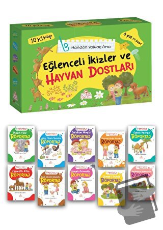 Eğlenceli İkizler ve Hayvan Dostları - Handan Yalvaç Arıcı - Nesil Çoc