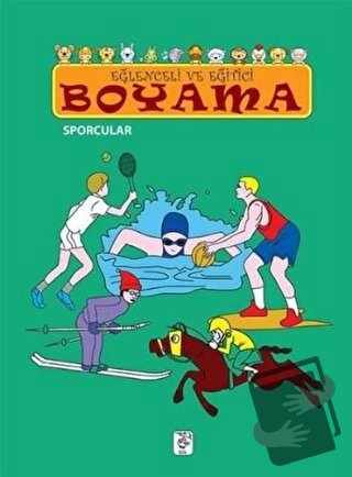 Eğlenceli ve Eğitici Boyama - Sporcular - Kolektif - Sis Yayıncılık - 