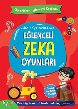 Eğlenceli Zeka Oyunları - Kırmızı Kitap - Kolektif - Koloni Çocuk - Fi