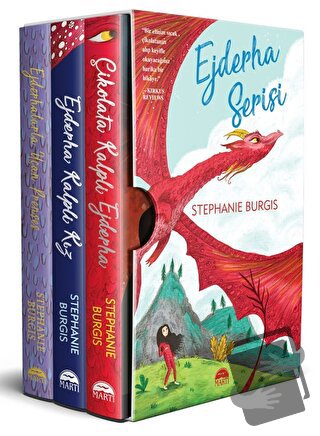 Ejderha Serisi 3 Kitap Kutulu Set - Stephanie Burgis - Martı Çocuk Yay