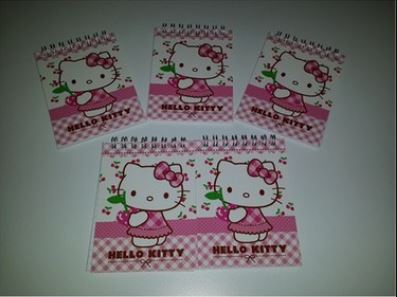 Hello Kitty Bloknot Spiralli 1 42 Yp.çizgili A7 - - Keskin Color - Fiy