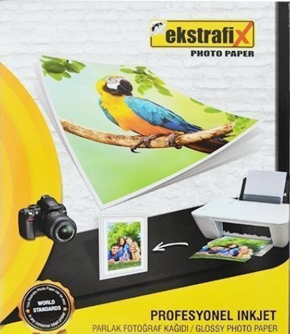 Ekstrafix Fotoğraf Kağıdı Ink Jet A4 180 Gr 25 Li Fix-5716 - - Ekstraf