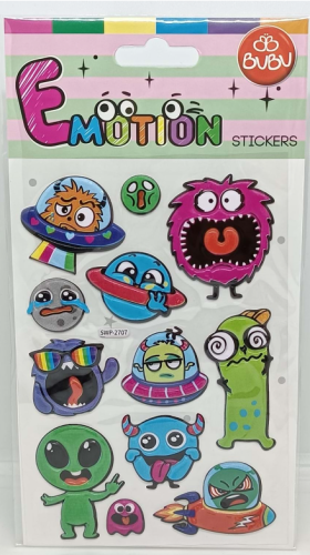 Bu-Bu Emotıons Emotıo Puffy Stıck Uzaylı 10,9X20,5 Bubu-Swp-2707 - - B