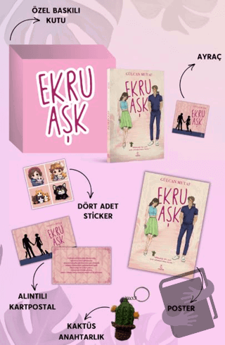 Ekru Aşk Özel Kutulu Set - Gülcan Mutaf - Otantik Kitap - Fiyatı - Yor