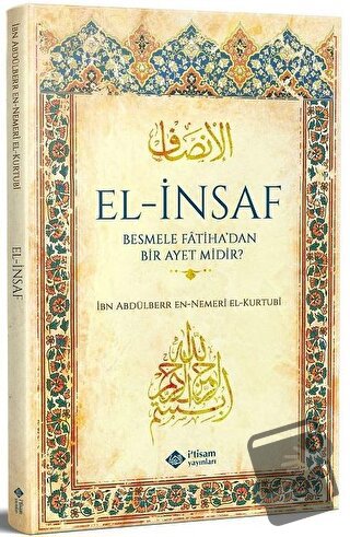 El İnsaf - İbni Abdil - Berr - İtisam Yayınları - Fiyatı - Yorumları -