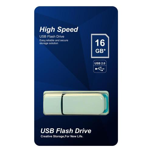 Elba 16Gb Plastik Beyaz-Mavi 2.0 Usb Flash Bellek - - Oem - Fiyatı - Y