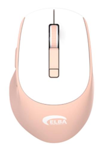 Elba B554 Pembe-Beyaz 6D 2.4Ghz Kablosuz Mouse - - Elba - Fiyatı - Yor