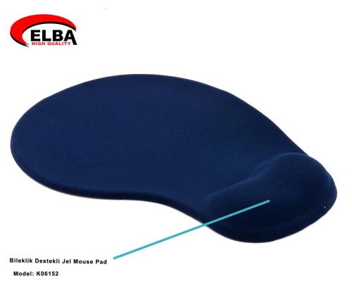 Elba K06152 Bileklikli Jel Mouse Pad Mavi - - Elba - Fiyatı - Yorumlar