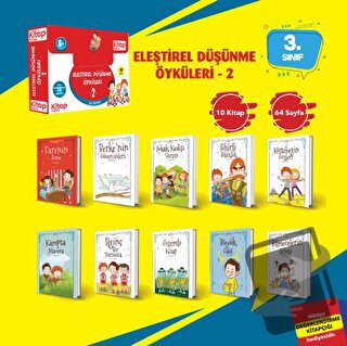 Eleştirel ve Yaratıcı Düşünme Öyküleri - 2 (10 Kitap - Etkinlik Testi 