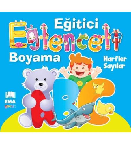 Ema Eğitici Eğl.boyama-Harfler-Sayılar/Emaçocuk - - Ema - Fiyatı - Yor