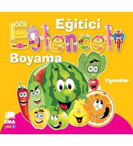 Ema Eğitici Eğl.boyama-Yiyecekler - - Ema - Fiyatı - Yorumları - Satın