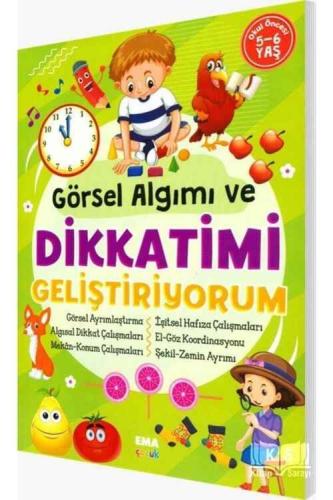 Ema Görsel Algımı Ve Dikkatimi Gelişt.5-6 Yaş - - Ema - Fiyatı - Yorum