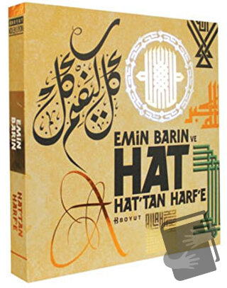 Emin Barın Hat'tan Harf'e (Kutulu) (Ciltli) - Emin Barın - Boyut Yayın