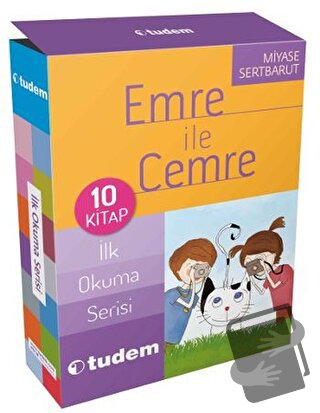 Emre ile Cemre - İlk Okuma Serisi (10 Kitap Takım) - Miyase Sertbarut 