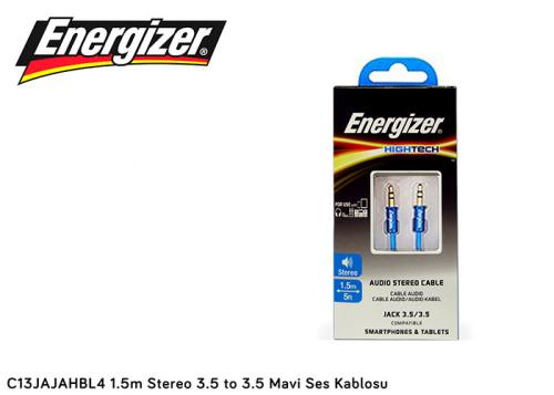 Energizer C13Jajahbl4 1.5M Stereo 3.5 To 3.5 Mavi Ses Kablosu - - Ener