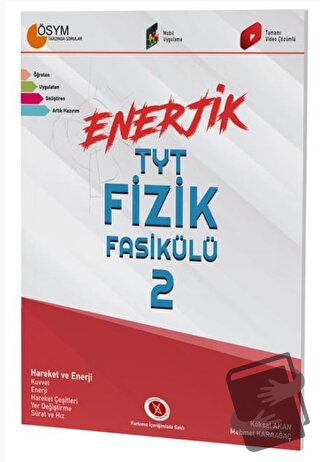 Enerjik TYT Fizik Fasikülü - 2 - Mehmet Karaağaç - Karaağaç Yayıncılık