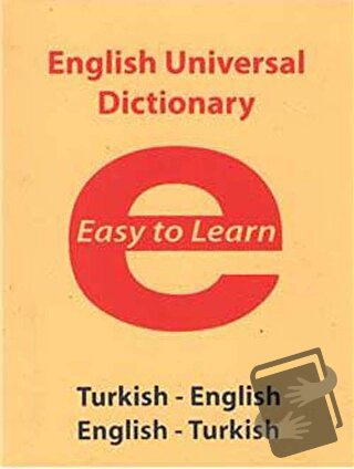 English Universal Dictionary - Easy to Learn (Ciltli) - Alper Arslan -