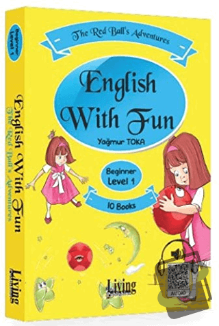 English With Fun Level 1 - 10 Kitap - Yağmur Toka - Living English Dic