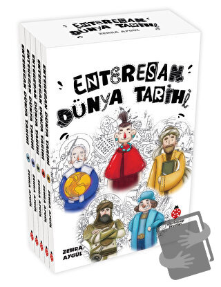 Enteresan Dünya Tarihi Seti (5 Kitap) - Zehra Aygül - Uğurböceği Yayın