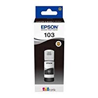 Epson 103 Black Siyah Şişe Mürekkep T00S14A L1210-3210-3250-5290 - - E