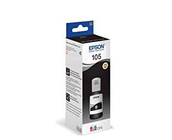 Epson 105 Black Siyah Şişe Mürekkep T00Q140 L7160-7180 - - Epson - Fiy