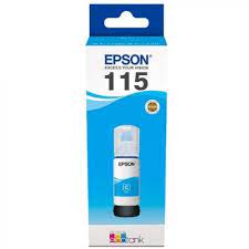 Epson 115 Cyan Mavi Şişe Mürekkep T07D24A L8160-L8180 - - Epson - Fiya