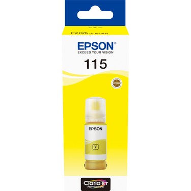 Epson 115 Yellow Sarıi Şişe Mürekkep T07D44A L8160-L8180 - - Epson - F