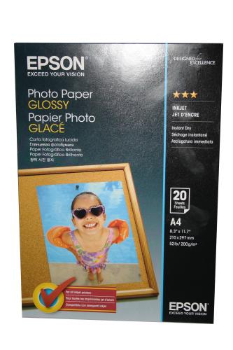 Epson A4 200Gram 20'Li Fotoğraf Kağıdı S042538 - - Epson - Fiyatı - Yo