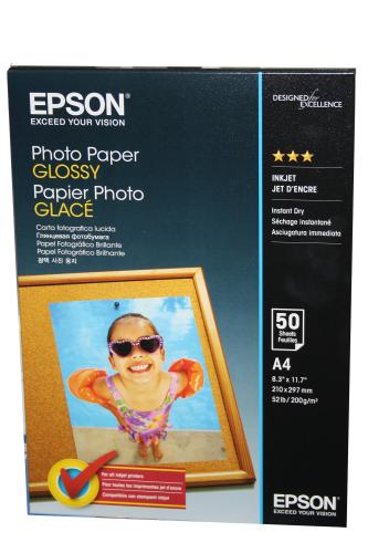 Epson A4 200Gram 50'Li Fotoğraf Kağıdı S042539 - - Epson - Fiyatı - Yo