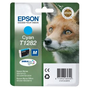 Epson Bx305 Sx125-425 Cyan Mavi Mürekkep Kartuş T12824022 - - Epson - 