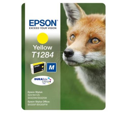 Epson Bx305 Sx125-425 Yellow Sarı Mürekkep Kartuş T12844022 - - Epson 