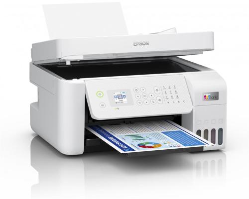 Epson L5296 Meaf Yazıcı-Tarayıcı-Fotokopi-Faks Renkli Mürekkep Tanklı 