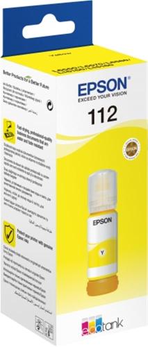 Epson T06C44 (112) Yellow Sarı Şişe Mürekkep C13T06C44A - - Epson - Fi