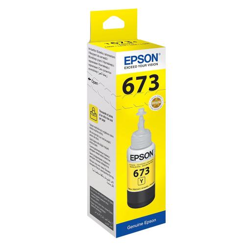 Epson T6734 Yellow Sarı Şişe Mürekkep T67344A - - Epson - Fiyatı - Yor