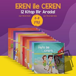 Eren İle Ceren İlk Okuma Serisi (12 Kitap Takım) - Nurdan Damla - Mott