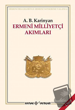 Ermeni Milliyetçi Akımları - A. B. Karinjan - Kaynak Yayınları - Fiyat