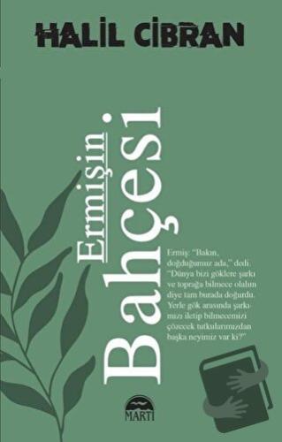 Ermişin Bahçesi - Halil Cibran - Martı Yayınları - Fiyatı - Yorumları 