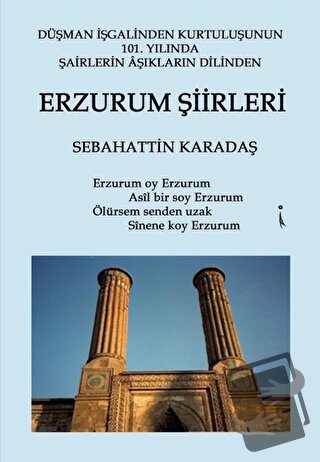 Erzurum Şiirleri - Sebahattin Karadaş - İkinci Adam Yayınları - Fiyatı