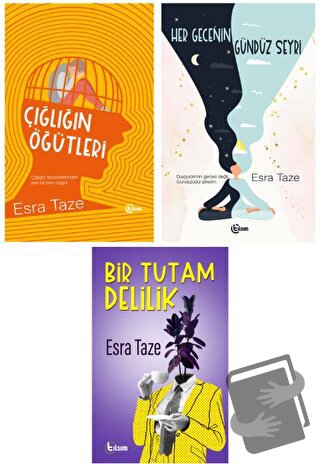 Esra Taze Kitapları Seti (3 Kitap) - Esra Taze - Tılsım Yayınevi - Fiy